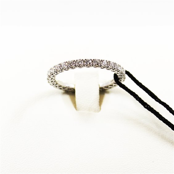 Anello Recarlo Donna Anniversary in Oro bianco Diamante 1.0 Ct R01GD737-15 - R01GD737-15